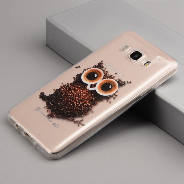 Soft Silicon Case For Samsung Galaxy S9 S8 Plus S7 S6 Edge Note 9 8 Cartoon TPU Printed Protective Fundas For Samsung S9