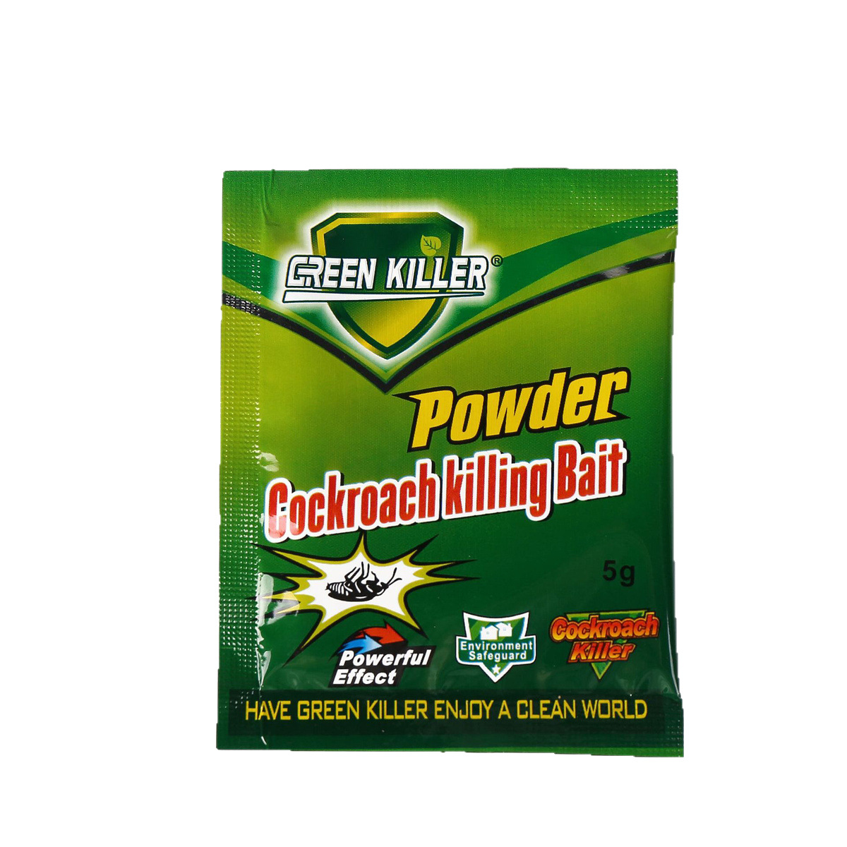 Green Killer Cockroach Bait for Home and Restaurant Use Outdoor Pest Control Solution