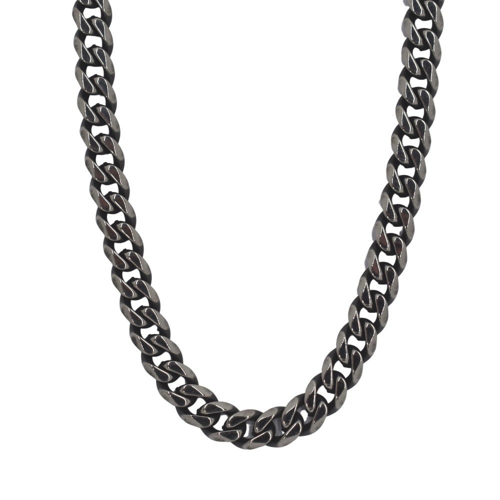 Stainless Steel 60cm Broad Curb Chain