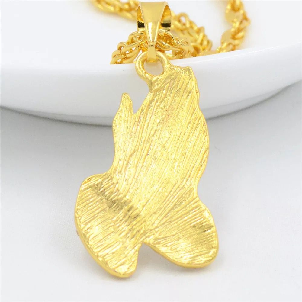 Iced out Hand Chain Pendent
