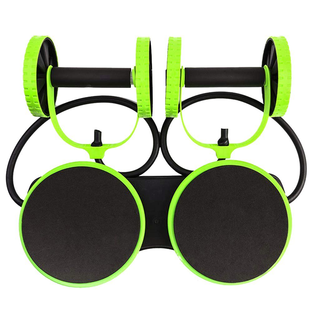 Multifunction Abdominal Exercise Wheel - Green