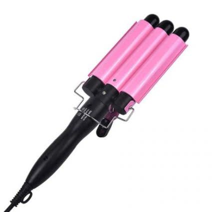 Professional Hair Curler 3 Jumbo Barrels with Ceramic Coating