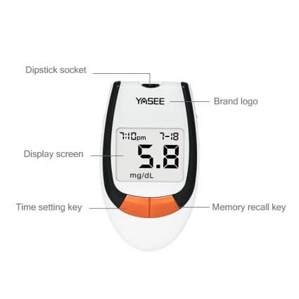 Blood Glucose Meter and 50 Free Test Strips