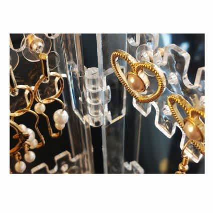 Jewelry Splendour 153 Piece Earings and Chain holder