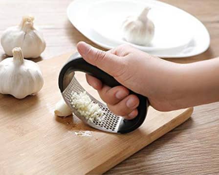 Stainless Steel Garlic Press