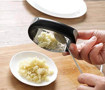 Stainless Steel Garlic Press