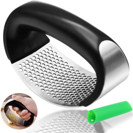 Stainless Steel Garlic Press