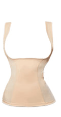 Abdomen U-Shaped Tank Top Seamless Even Sprained Corset - XL/XXL / Black
