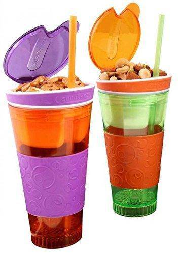 Snackeez 2 in 1 Snack and Drink Cup