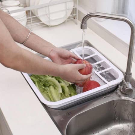Collapsible Folding Caravan Dish Drainer