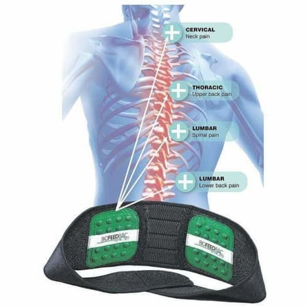 Back Support Belt - ONE SIZE FITS ALL / Black
