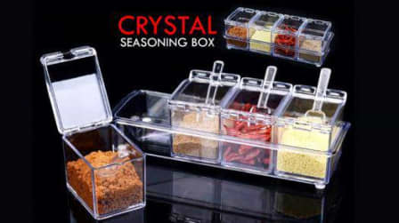 Crystal Seasoning Box