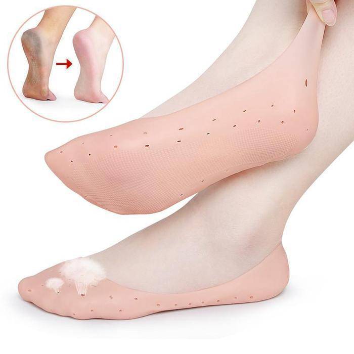 Anti Crack Foot Protector Silicone Sock