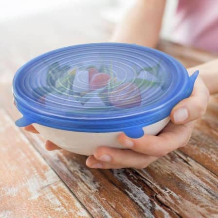 Silicone Sealing Lids Pack of 6