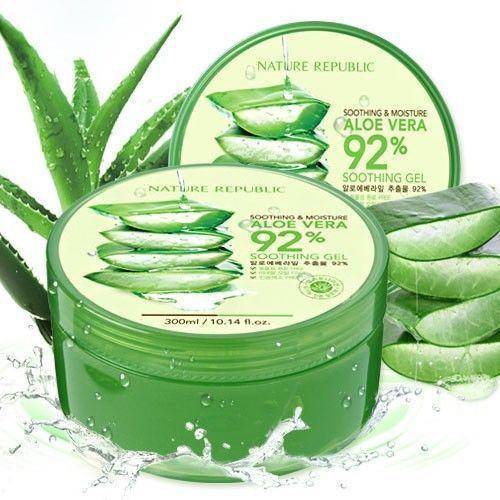 Aloe Vera 92% Moisture and Soothing Face Gel