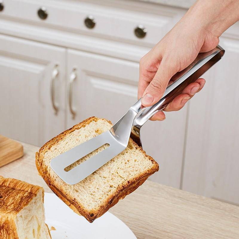 Easy Flip Stainless Steel Tongs
