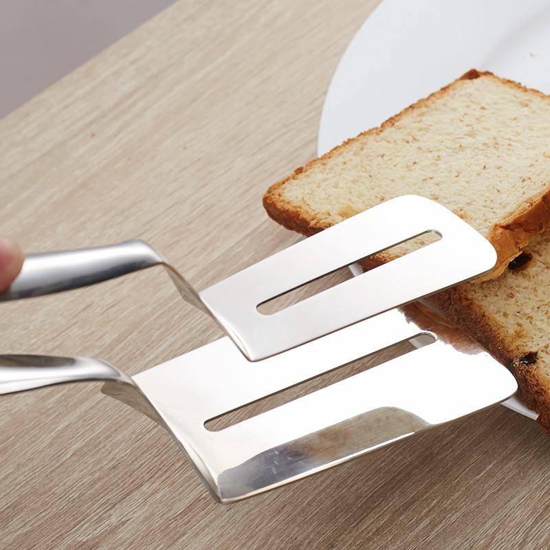 Easy Flip Stainless Steel Tongs