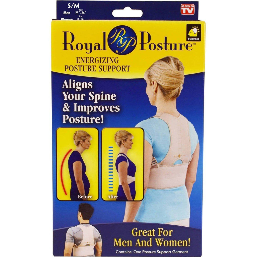 Royal Energizing Posture Support Brace - 3XL/2XL / Brown