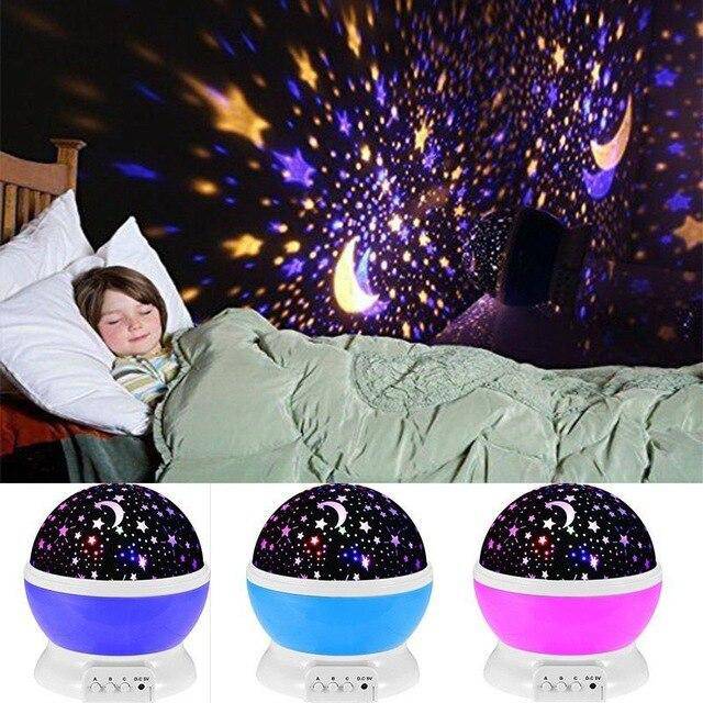 Dream Rotating Projection Lamp - Blue