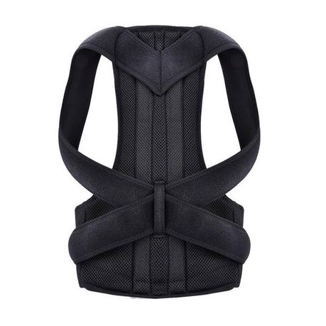 Back Pain Posture Corrector - 3 Extra Large / Plain Black
