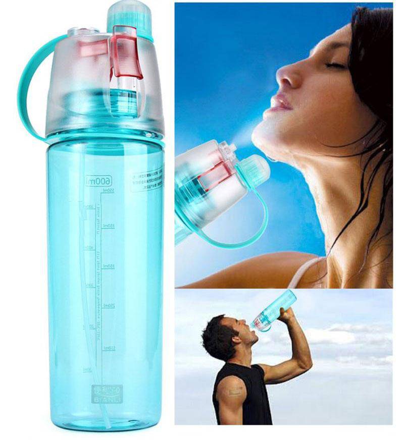 Facial Mist Spray Bottle 600ml - Pink
