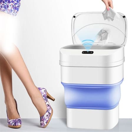 Auto Smart Sensor Dustbin - Blue