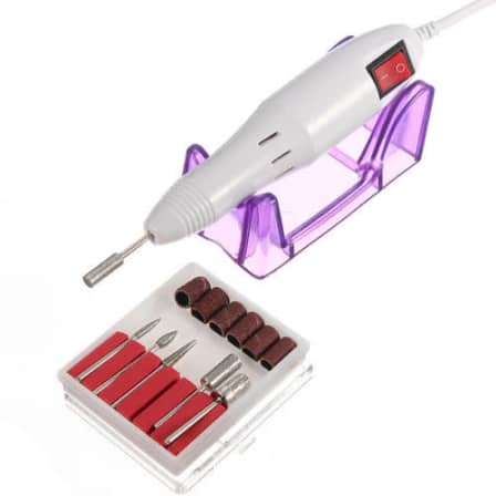 MANICURE PEDICURE ELECTRIC DRILL FILE NAIL ART PEN MACHINE SET KIT - Professional and Home
