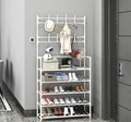 White Shoe Rack - 5 Tier