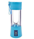 USB Hand Held Electric Fruit Juicer - Blue