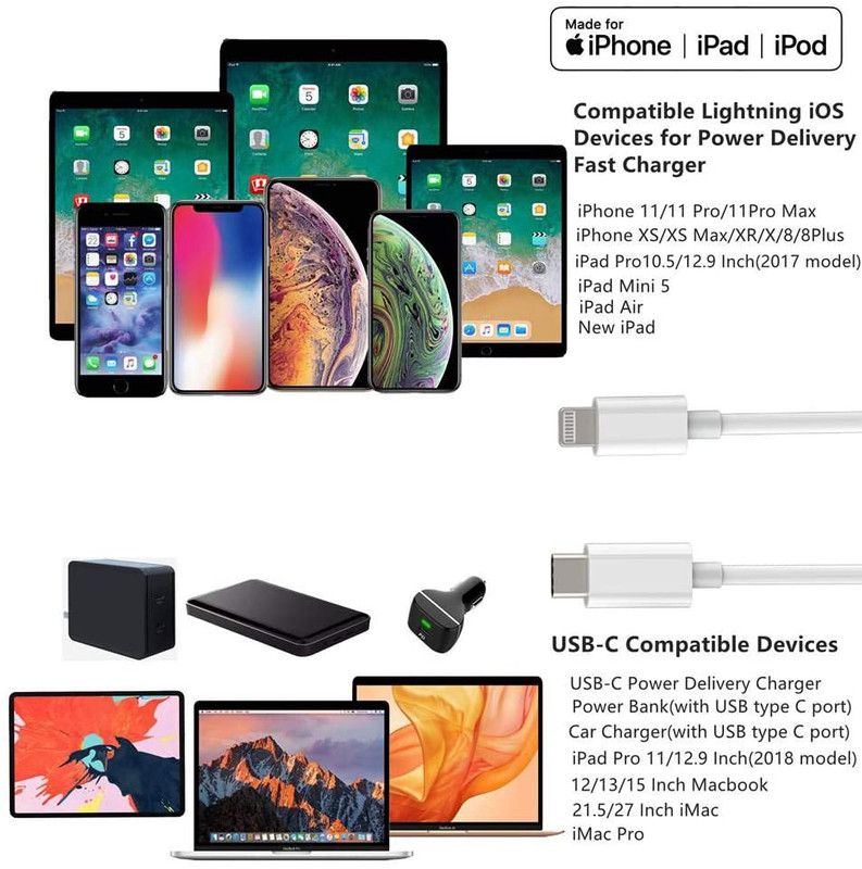 USB-C to Lightning Cable