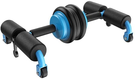 Multifunctional Abdominal Suction Wheel - Blue/Black