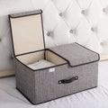 Space-saving Cube Organizer Foldaway Storage - Grey