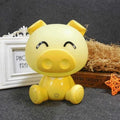 Piggy Mini Cartoon Electric Table LED Lamp - Yellow