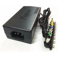 Multifunctional Notebook Charger Laptop Power Adapter - Black