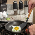 Silicone Slotted Utensils With Wooden Handle - Solid Turner