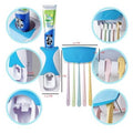 Toothpaste Dispenser & Holder - Blue