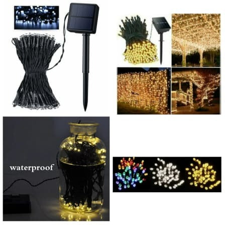 LED String Light- Solar rechargable