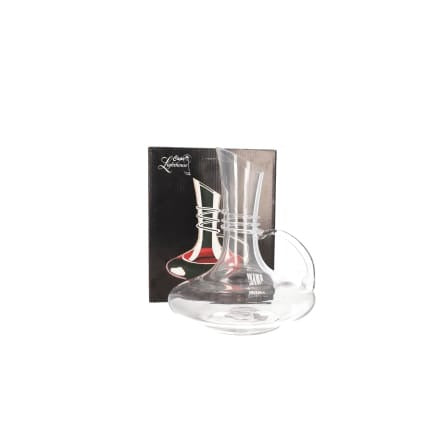 Clear Detailed Wine Decanter