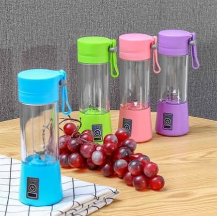 Portable Rechargeable Fruit and Juice Blender - Baby Food Maker   GREEN