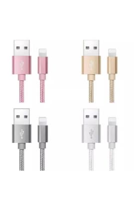 iPhone Charger USB Cable - Rose Gold