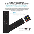 Remote Mouse Remote Control Smart Box and TV- Compatible with 2.4G VOICE INPUT Wireless Air