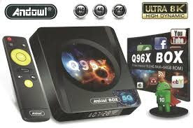 Q96X MAX TV BOX 64GB STORAGE 4GB RAM