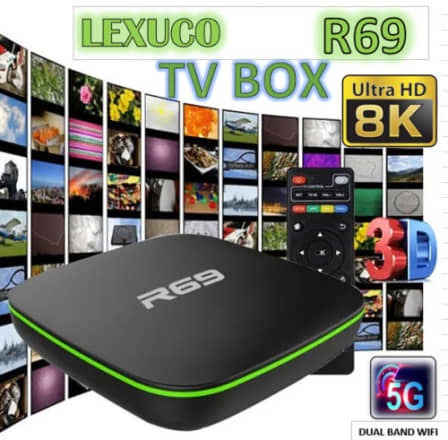 PLUG & PLAY Lexuco R69 with 128GB and 16GB RAM COMPATIBLE WITH ALL LOCAL APPS