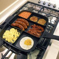 Nonstick 5-in-1 Magic Pan with Dividers