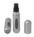 Perfume Bottle 5ml - Matte Silver