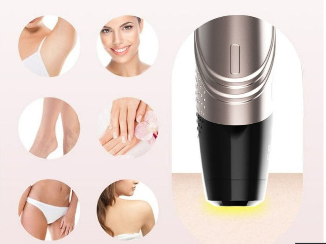 Home Convenient Electric Laser Hair Removal Instrument - Green