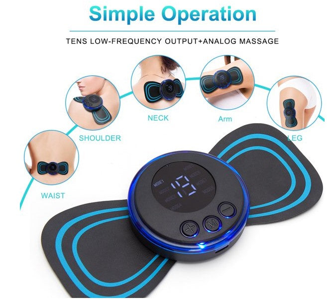 EMS ELECTRIC PULSE CERVICAL MUSCLE STIMULATOR