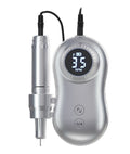 Portable Electric Nail Drill Mani/Pedi Machine - Silver