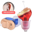 Mini Rechargeable Hearing Aid - 1 Pair
