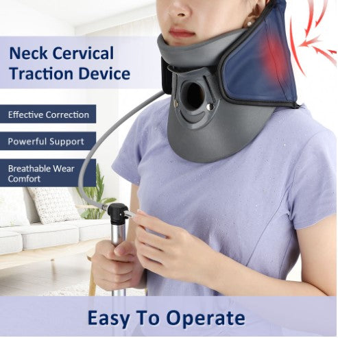 HailiCare Polymer Neck Retractor Neck Support Neck Protection Neck Inflatable Support
